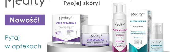  Medity+ na problem trądziku różowatego